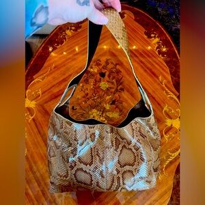 AUTHENTIC TOD’s genuine python shoulder bag